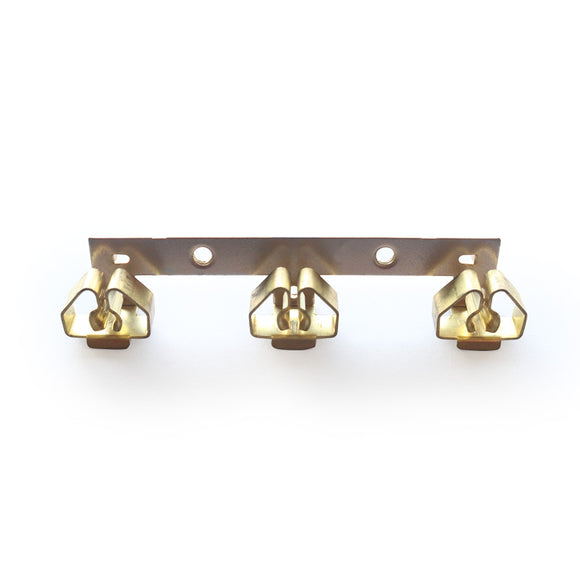 Brass stick 3 holes | Parts of electric accessories | DK comec