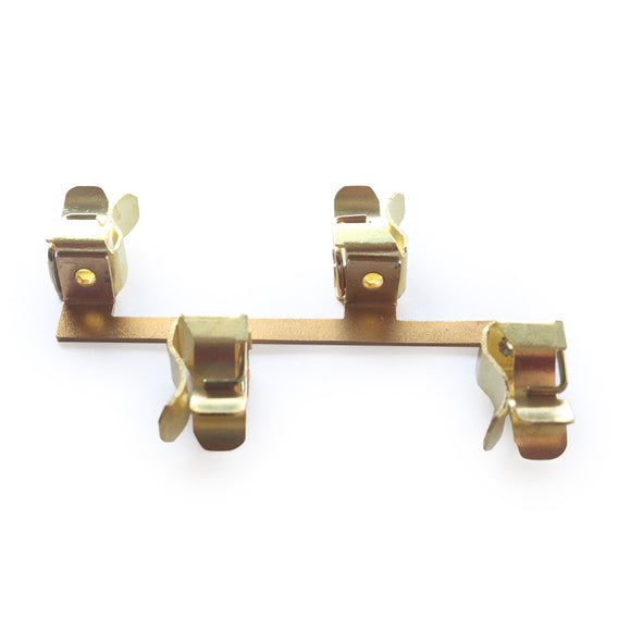 Brass stick 4 holes in rotation power socket | Parts of electric accessories | DK comec